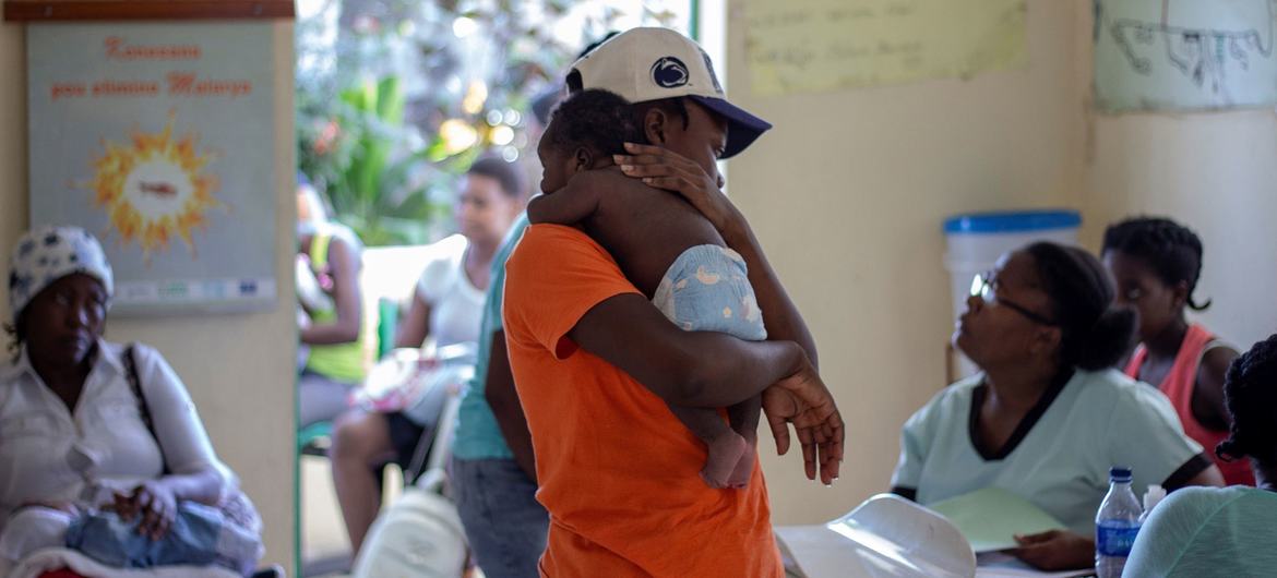 خدمات مراقبت از مادر در هائیتی تقریباً متوقف شده است.